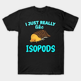 I Just Really Like Isopods Rubber Ducky T-Shirt